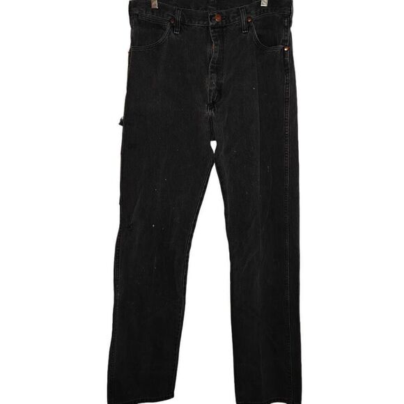 Wrangler Vintage Distressed Grey Denim Jeans - Picture 1 of 7